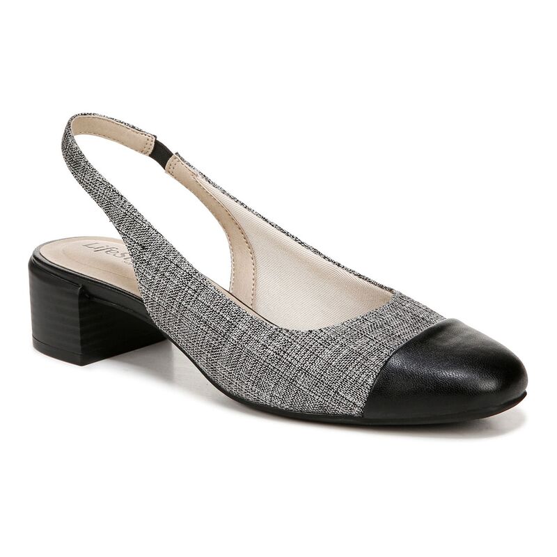 ライフストライド レディース シューズ パンプス LifeStride Becoming Women'slingback Pumps Black Multi Faux ブラック 15,106円