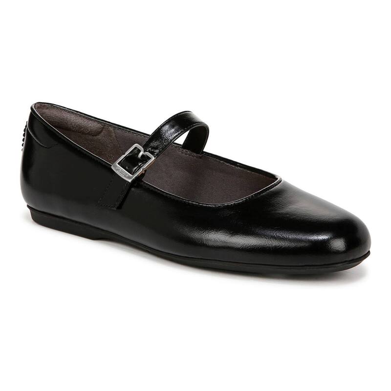 ドクター・ショール レディース シューズ サンダル Dr. Scholl's Wexley Jane Women's Mary Jane Flats Black Faux ブラック｜ReVida 店