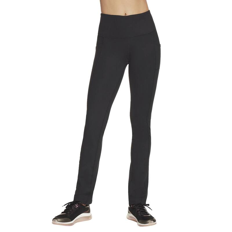 スケッチャーズ レディース ボトムス 心地好いズボン下 トール ご機嫌酉の方角 Women\u0027skechersR GOWALK Tall JOY High-Waisted Pants Black 黒いこと
