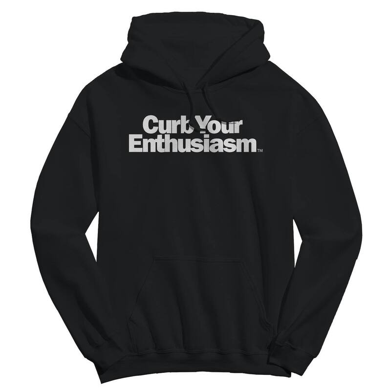 アニメキャラクター メンズ トップス Tシャツ ロゴ フリース パーカー グラフィック Licensed Character Men's Curb Your Enthusiasm Logo Curb Your Enthusiasm Graphic Fleece Hoodie Black ブラック｜ReVida 店