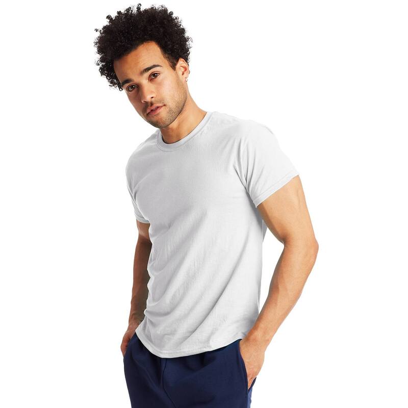 ヘインズ メンズ トップス シャツ クルーネック Men's HanesR X-Temp 2-Pack Short Sleeve Crewneck T-Shirt White ホワイト 7,394円