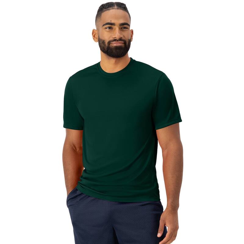 ヘインズ メンズ トップス シャツ Men's HanesR Sport Cool DRI 2-Pack Performance T-Shirt Deep Forest フォレスト 7,755円