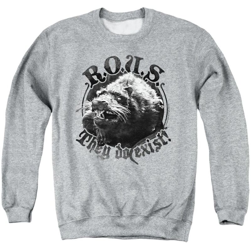 アニメキャラクター メンズ アウター ニット・セーター クルーネック スウェット シャツ Licensed Character Princess Bride They Do Exist Adult Crewneck Sweatshirt Athletic Heather ヘザー
