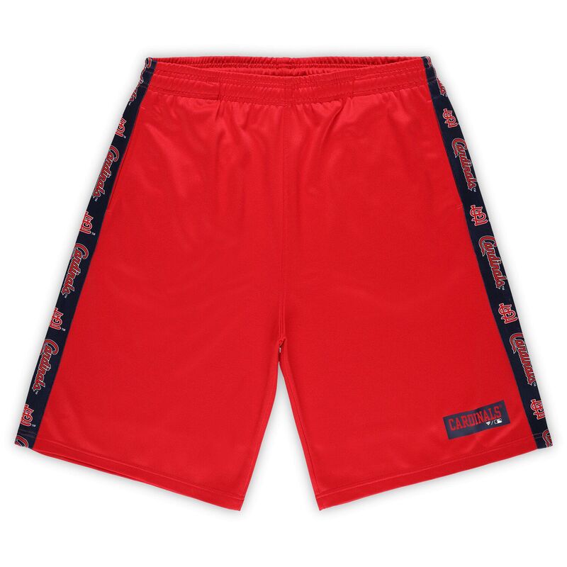 プロファイル メンズ ボトムス ハーフパンツ・ショーツ トール ショートパンツ フリース Men's Profile Red St. Louis Cardinals Big & Tall Fleece Shorts Crd Red レッド 8,626円