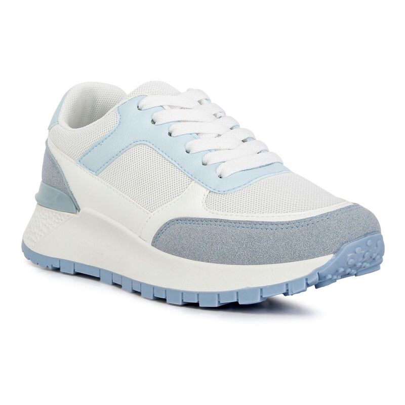 ロンドンラグ レディース シューズ スニーカー スピード競技 London Rag Nairobi Women\u0027s Non-Ordinary Lace Up Sneakersky Blue 青色 レディース靴-靴