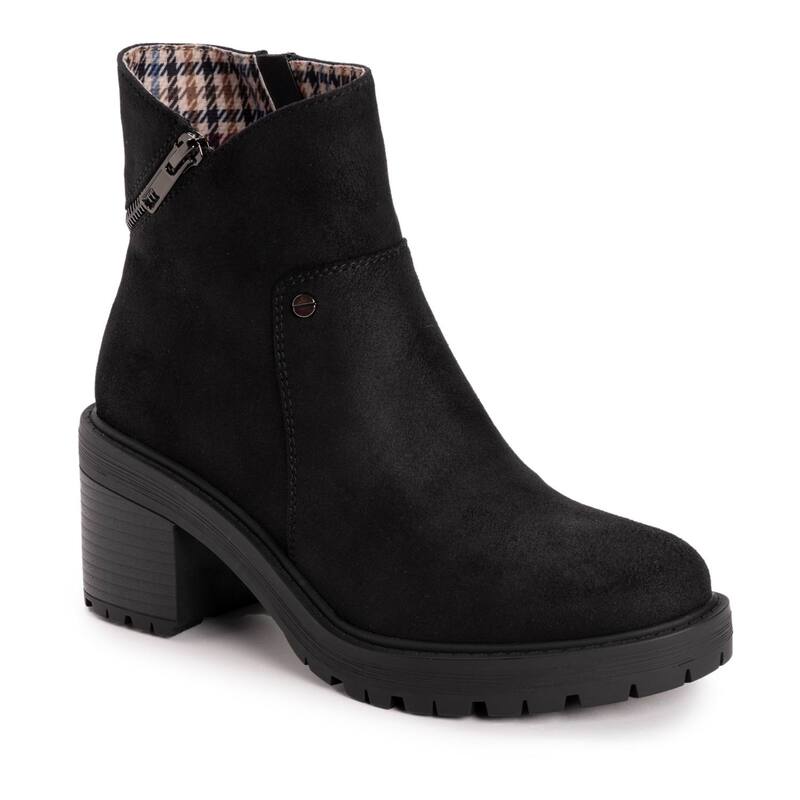 ムクルクス レディース シューズ ブーツ・レインブーツ MUK LUKS Lucy Lucia Women's Boots Black ブラック｜ReVida 店