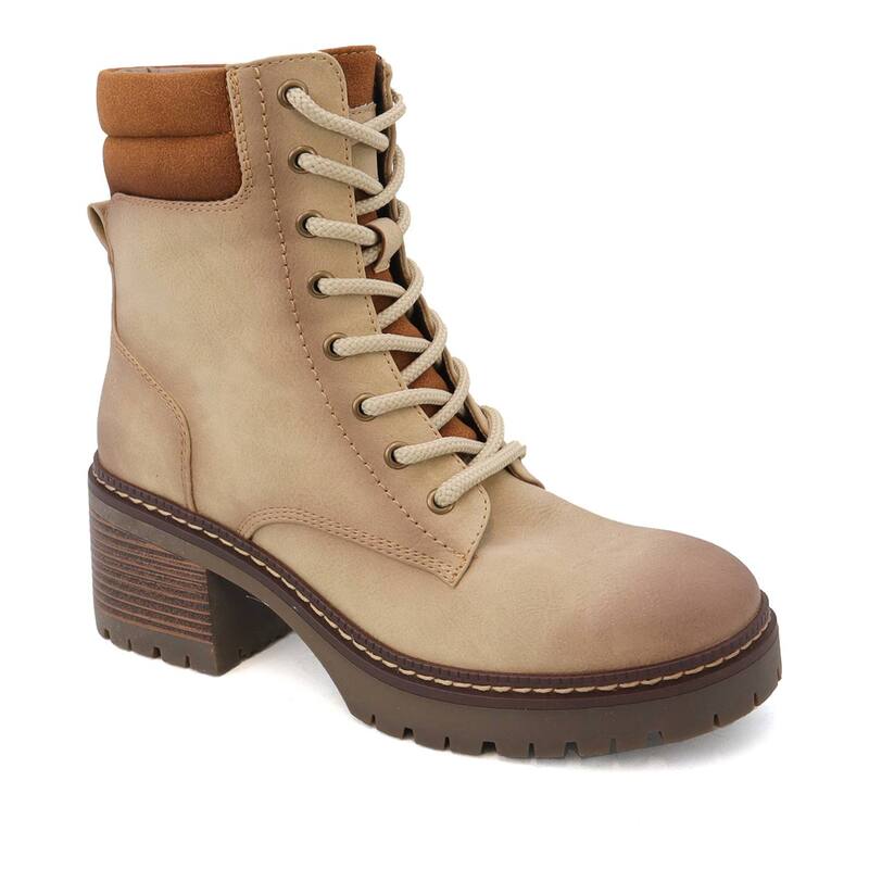 ヨキ レディース シューズ ブーツ・レインブーツ Yoki Jolene Western Lug Sole Women's Boots Taupe トープ 12,854円
