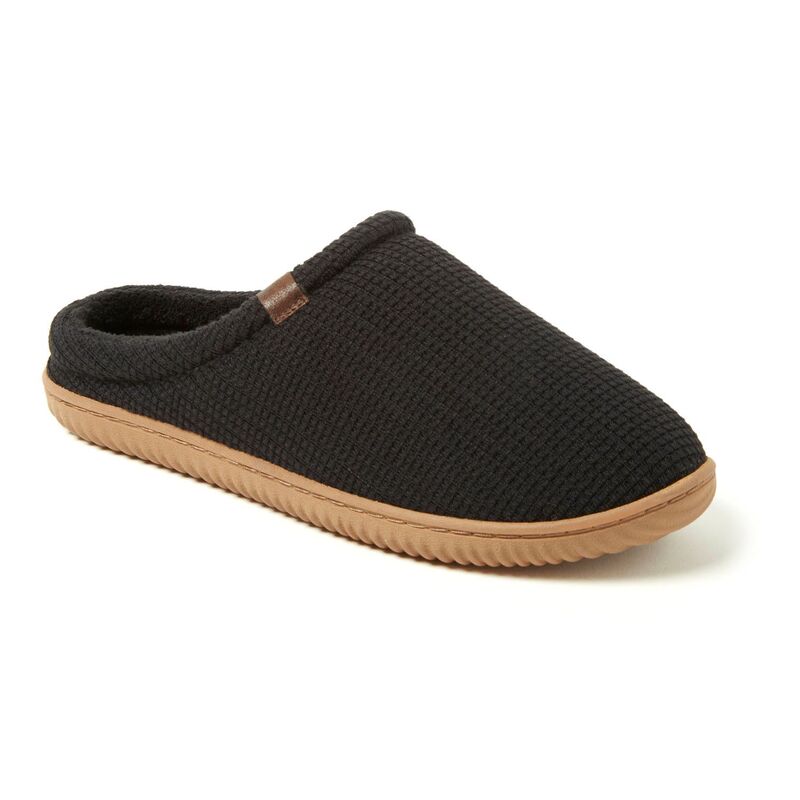 ディアフォームズ メンズ シューズ サンダル Dearfoams Case Men's Casual Clog Slippers Black ブラック｜ReVida 店