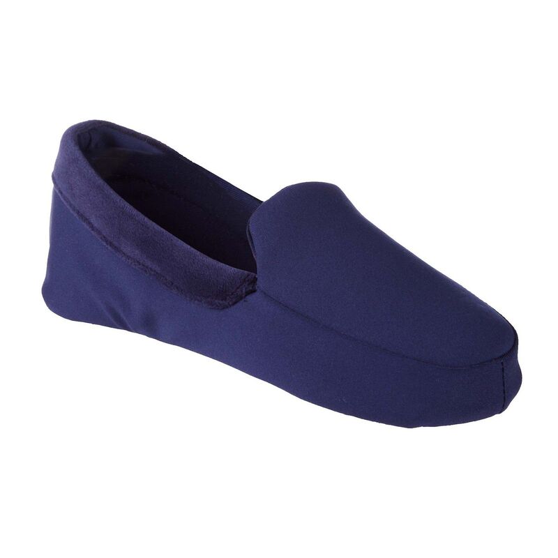 アイソトナー レディース シューズ サンダル isotoner Ivy Women's Velour Moccasin Slippers Navy Blue ネイビー