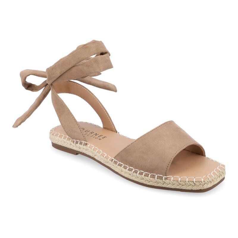 ジュルネ コレクション レディース シューズ サンダル Journee Collection Emelie Women's Espadrille Sandals Tan タン