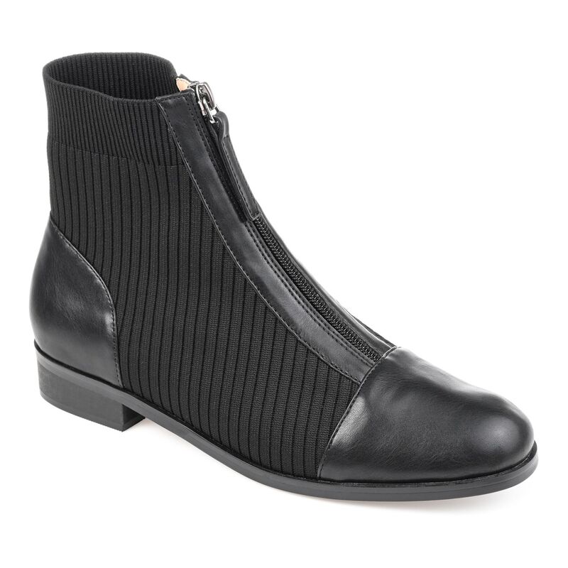 ジュルネ コレクション レディース シューズ ブーツ・レインブーツ アンクル Journee Collection Bexlie Tru Comfort Foam Women Ankle Boots Black ブラック