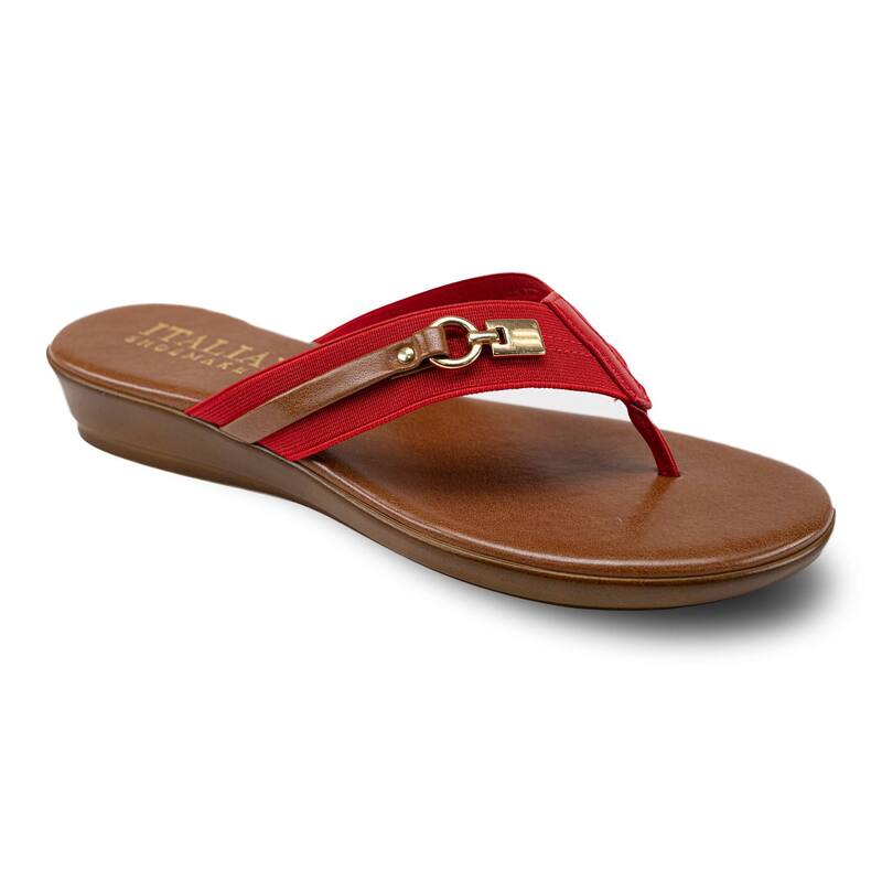 イタリアンシューメーカー レディース シューズ サンダル Italian Shoemakers Vale Women\u0027s Thong Sandals Red 赤いこと