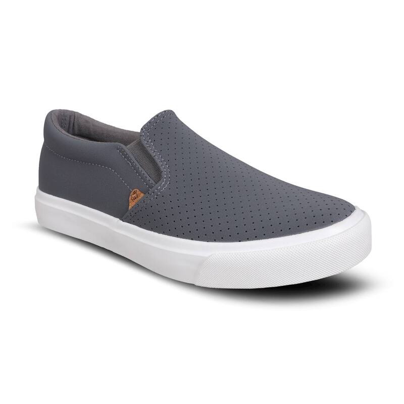 LAMO レディース シューズ スニーカー LAMO Piper II Women\u0027slip-On Shoes Charcoal Perf 暗灰色 レディース靴-スニーカー