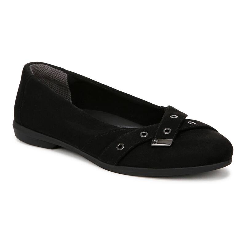 ビジーズ レディース シューズ サンダル Bzees Kira Women's Flats Black Microfiber ブラック