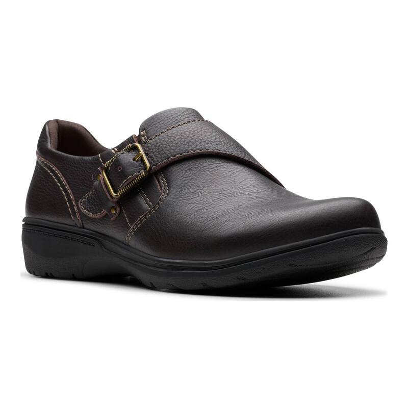 クラークス レディース シューズ スニーカー Clarks Carleigh Jazz Women'slip-On Shoes Chocolate チョコレート
