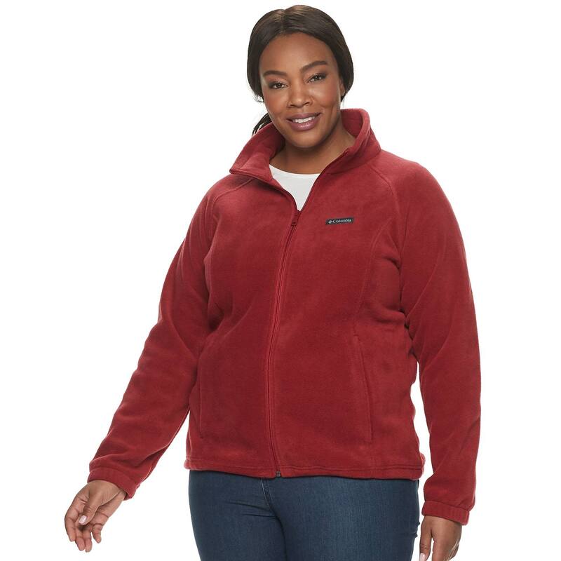 コロンビア レディース アウター ジャケット・ブルゾン プラスサイズ フリース Plusize Columbia Benton Springs Full-Zip Fleece Jacket Beet