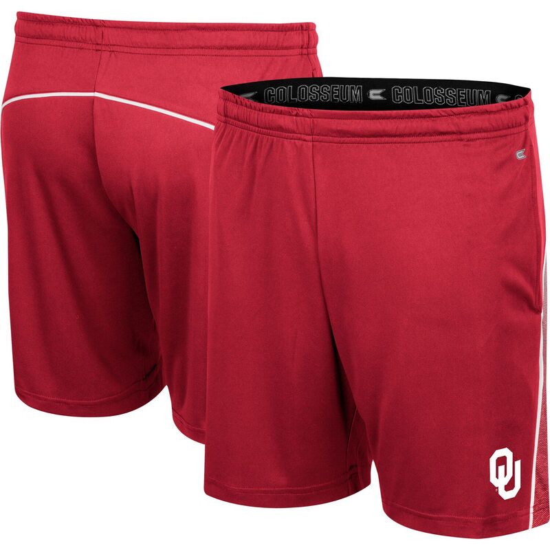 コロシアム メンズ ボトムス ハーフパンツ・ショーツ ショートパンツ Men's Colosseum Crimson Oklahoma Sooners Laws of Physicshorts Okl Red レッド
