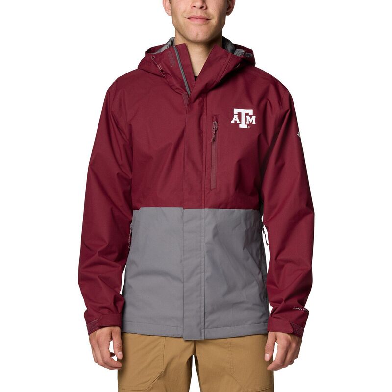 コロンビア メンズ アウター ジャケット・ブルゾン Men's Columbia Maroon Texas A&M Aggies Field Bound Omni-Tech Full-Zip Jacketam Red レッド