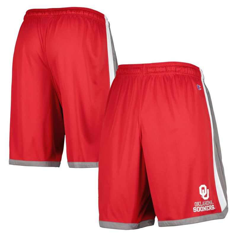 チャンピオン メンズ ボトムス ハーフパンツ・ショーツ ショートパンツ Men's Champion Crimson Oklahoma Sooners Basketball Shorts Okl Red レッド