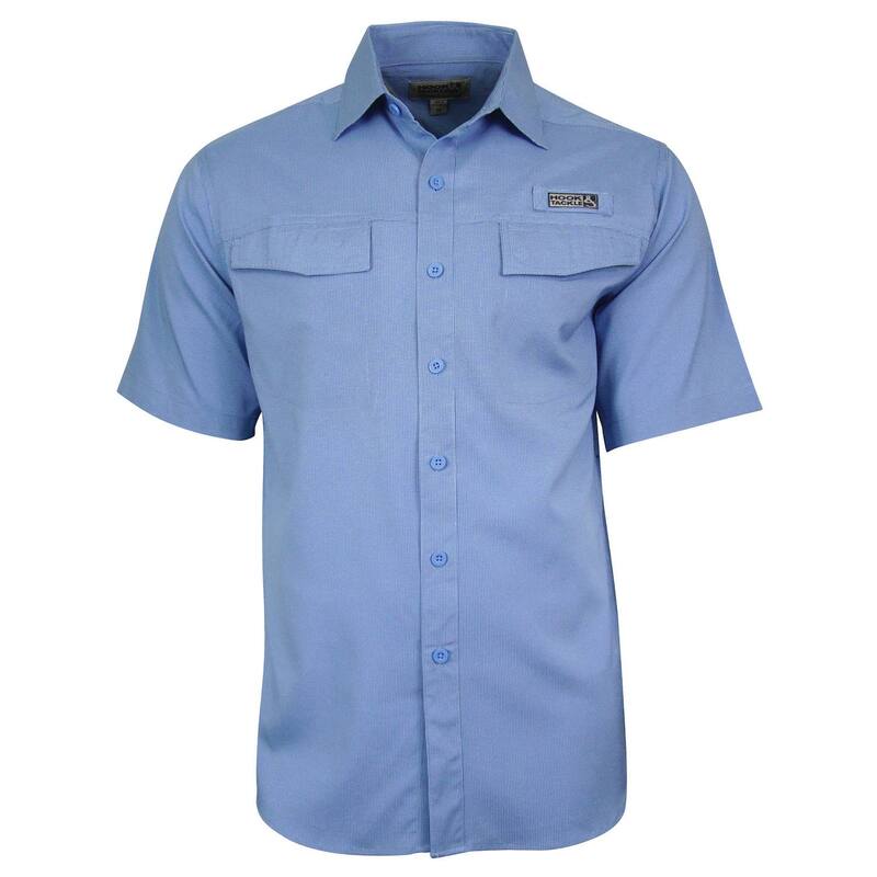 フックアンドタックル メンズ トップス Tシャツ Hook \u0026 Tackle Men Troller S/s Uvented Shirt Indigo インディゴ