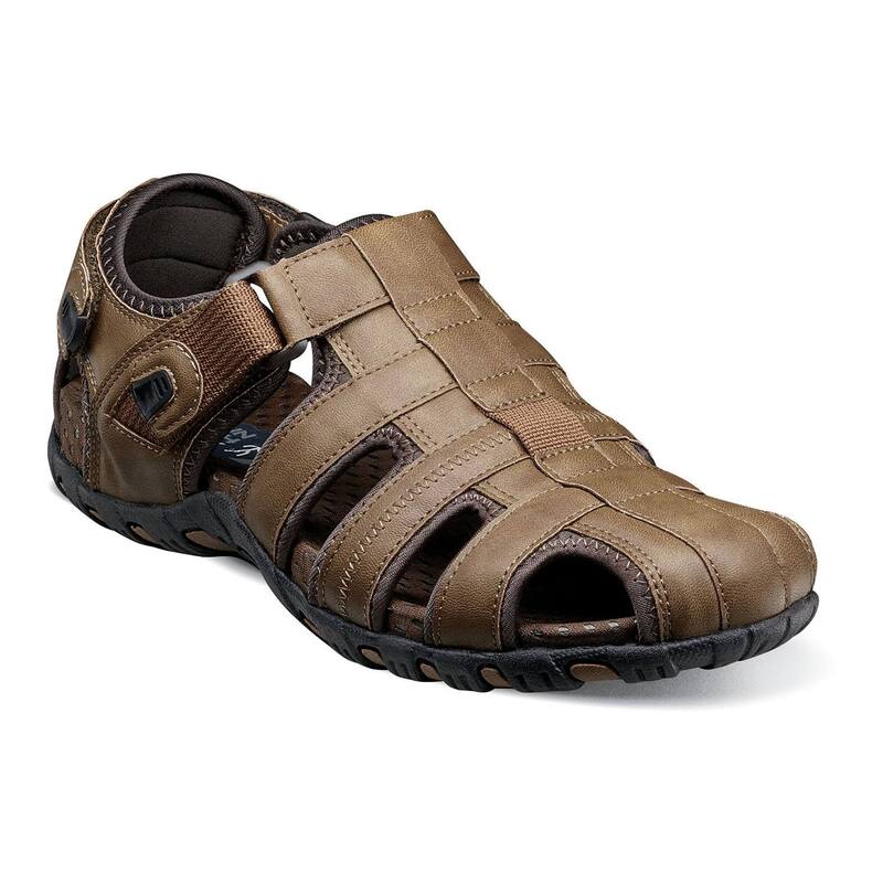 ノンブッシュ メンズ シューズ サンダル Nunn Bush Rio Bravo Men's Fisherman Sandals Tan タン