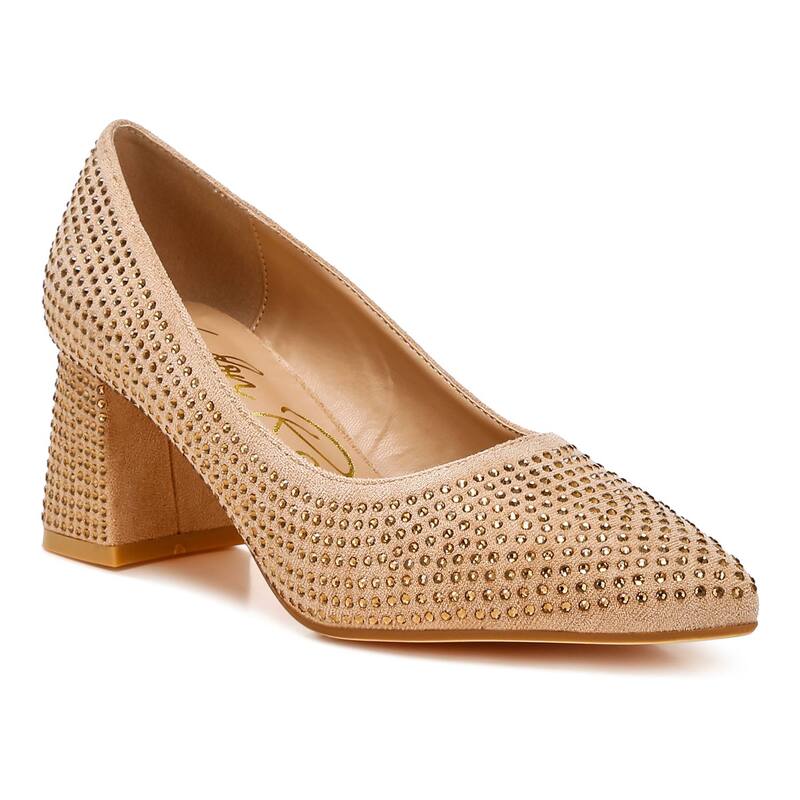 ロンドンラグ レディース シューズ サンダル ヒール London Rag Caspia Women's Heeled Sandals Beige ベージュ
