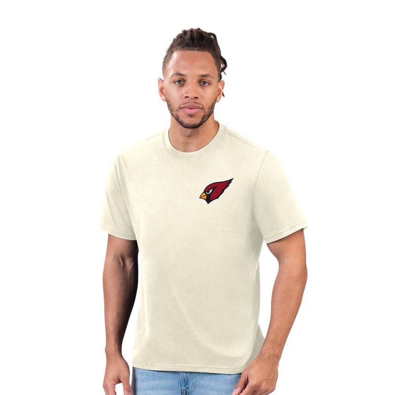 マルガリータビル メンズ トップス Tシャツ Men's Margaritaville Cream Arizona Cardinals Flip Flop T-Shirt Acr Beige ベージュ