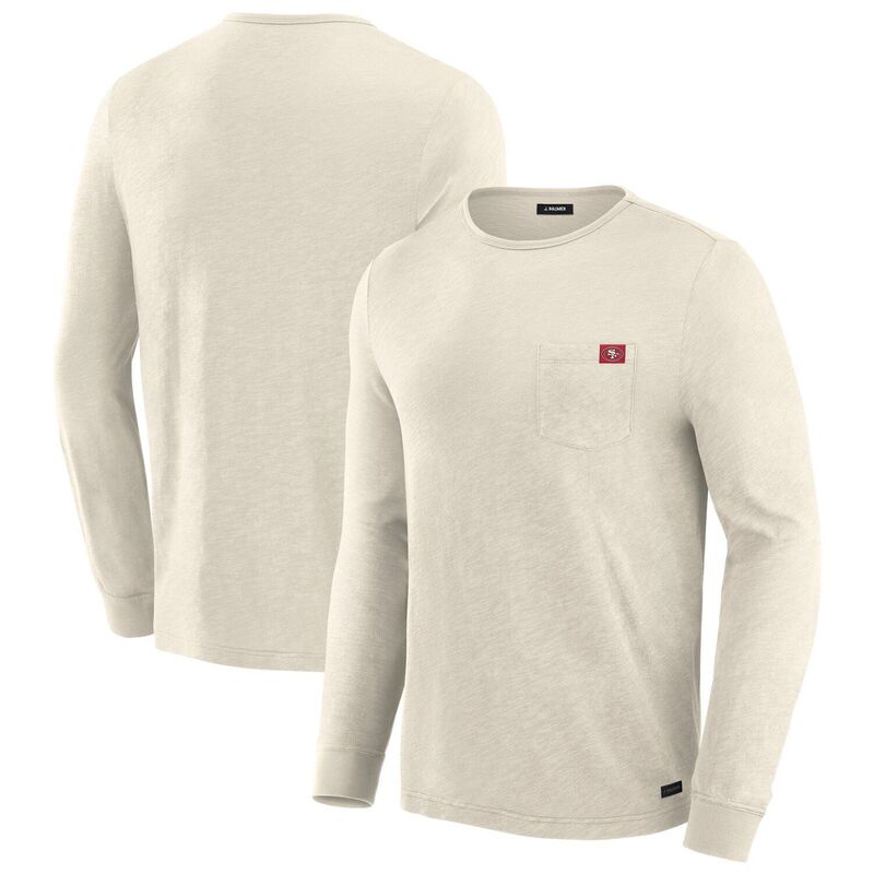 アンブランデッド メンズ トップス Tシャツ Unbranded Men's J. Palmer White San Francisco 49ers In-The-Pocket Long Sleeve T-Shirt 49r White ホワイト