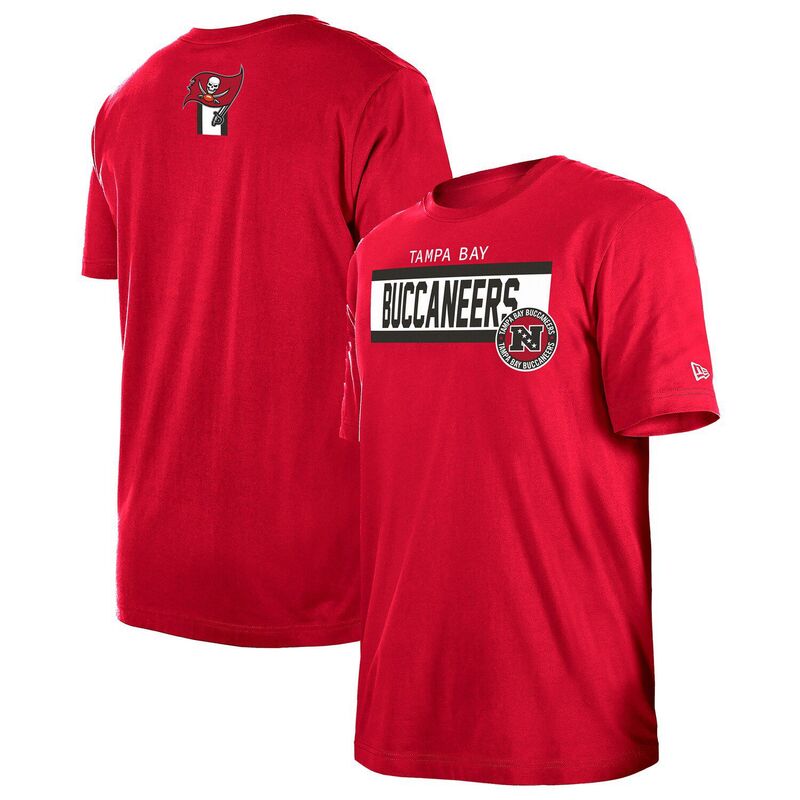 ニューエラ メンズ トップス Tシャツ ダウン Men's New Era Red Tampa Bay Buccaneers 3rdown Domestic T-Shirt Buc Red レッド 9,610円