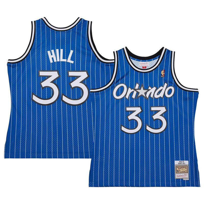 ミッチェル&ネス メンズ トップス Tシャツ ジャージー Men's Mitchell & Ness Grant Hill Blue Orlando Magic 2004/05 Hardwood Classicswingman Jersey Mag Blue ブルー