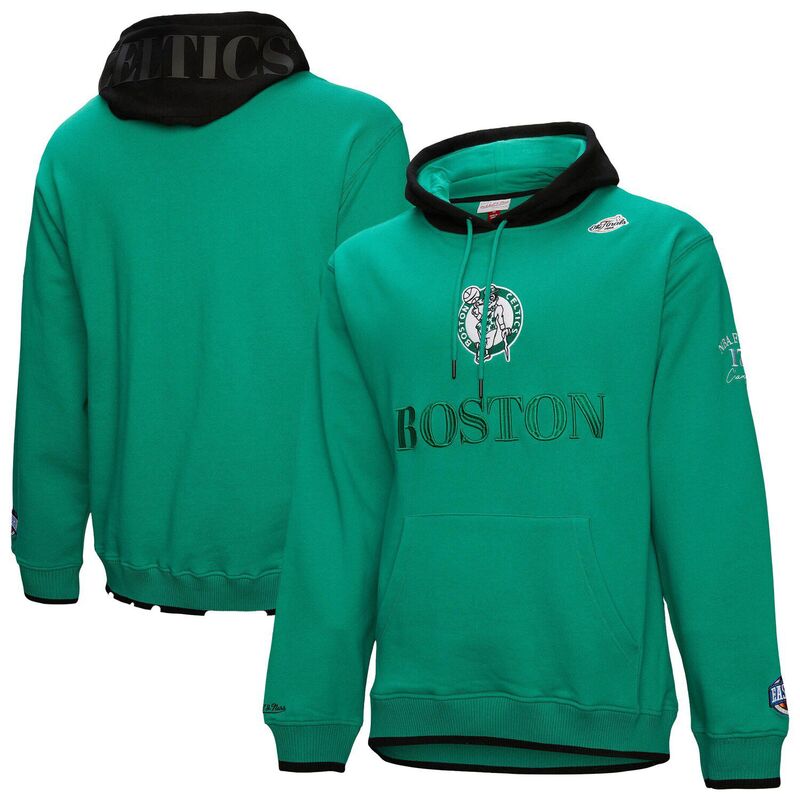 ミッチェル&ネス メンズ トップス Tシャツ パーカー Men's Mitchell & Ness Kelly Green Boston Celtics Hardwood Classics Team OG 3.0 Pullover Hoodie Cel Green グリーン
