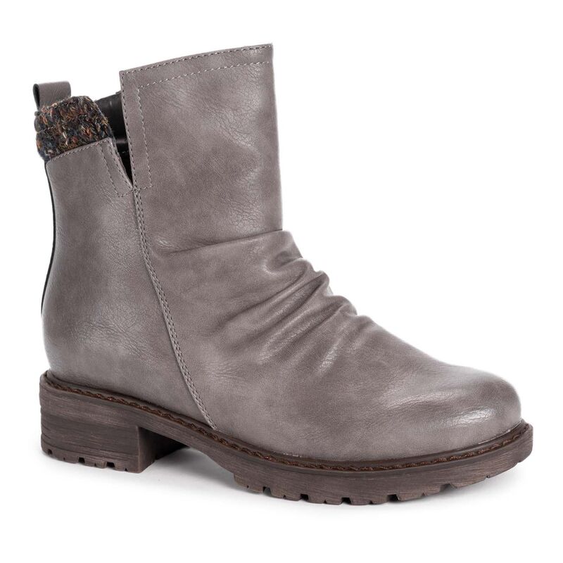 【送料無料】 ムクルクス レディース ブーツ・レインブーツ シューズ MUK LUKS Logger Banff Women's Ankle Boots Gray