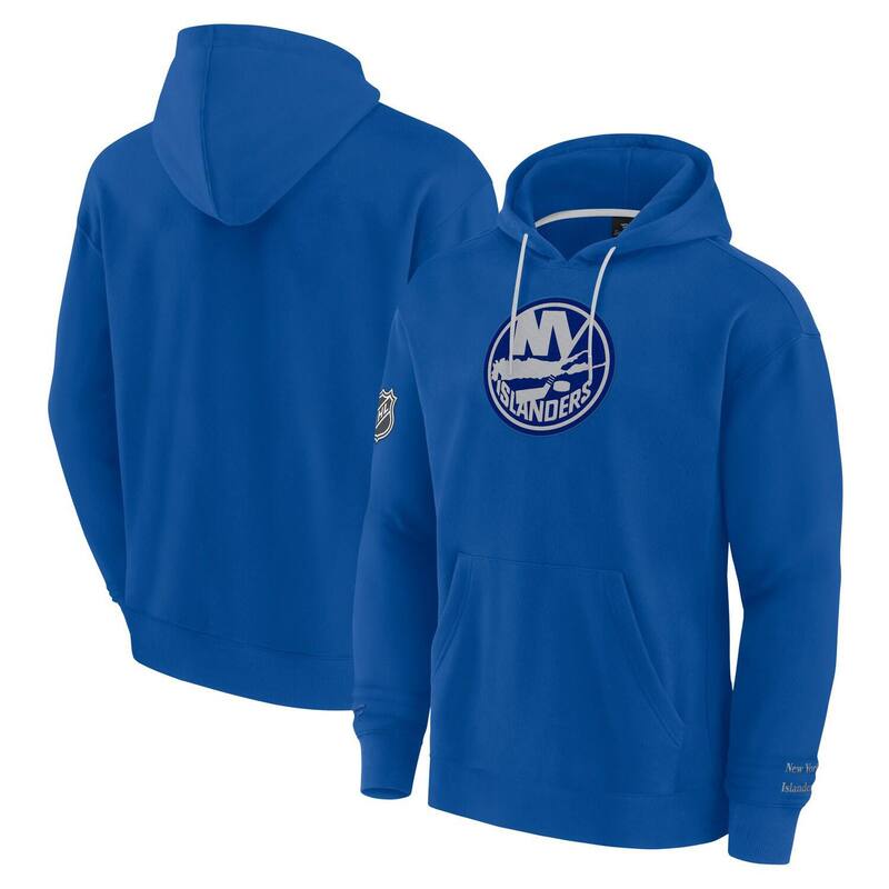ファナティクス メンズ トップス Tシャツ パーカー Men's Fanatics Royal New York Islanders Elements Pace Pullover Hoodie Isl Blue ブルー