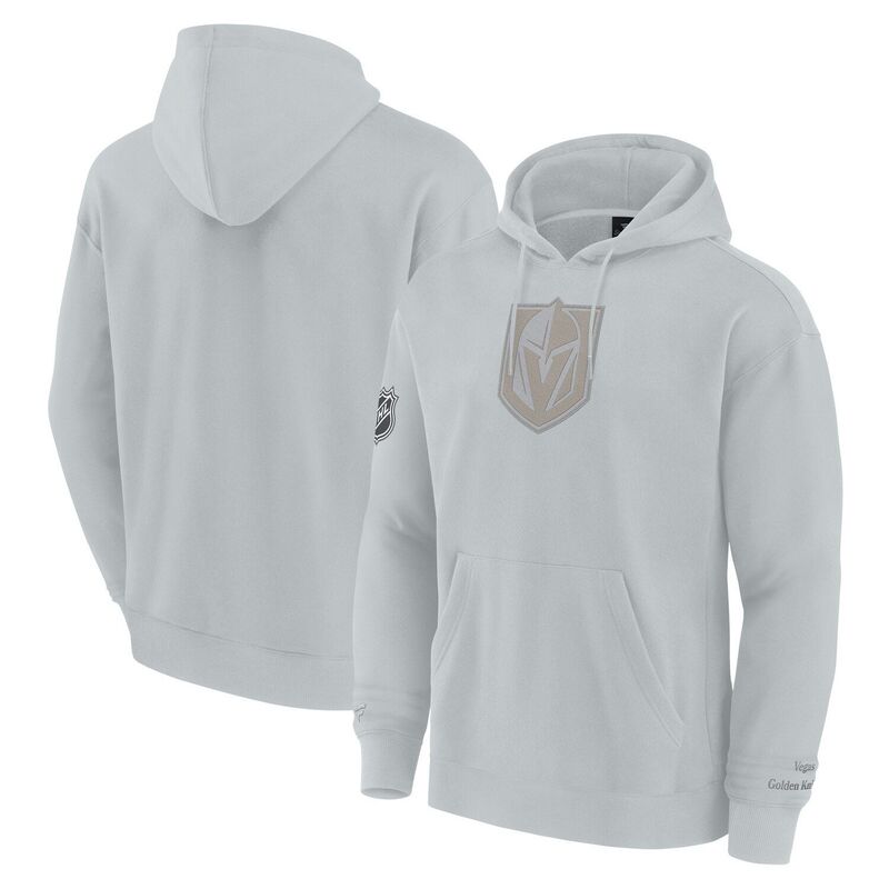 ファナティクス メンズ トップス Tシャツ パーカー Men's Fanatics Gray Vegas Golden Knights Elements Pace Pullover Hoodie Lvk Grey グレー
