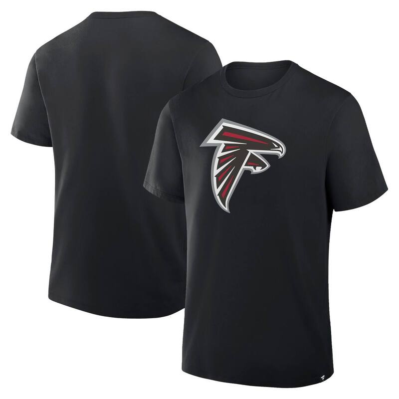 ファナティクス メンズ トップス Tシャツ コットン Men's Fanatics Black Atlanta Falcons Legacy Cotton T-Shirt Fal Black ブラック