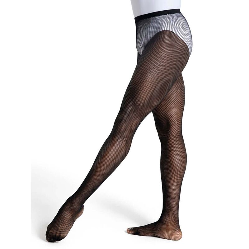 カペジオ レディース アンダーウェア 靴下 Capezio Classic Fishnet Seamless Tight Black ブラック