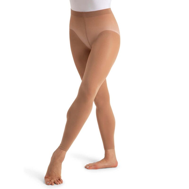 カペジオ レディース アンダーウェア 靴下 ニット Capezio Footless Tight w Self Knit Waist Band Light Suntan 5,236円