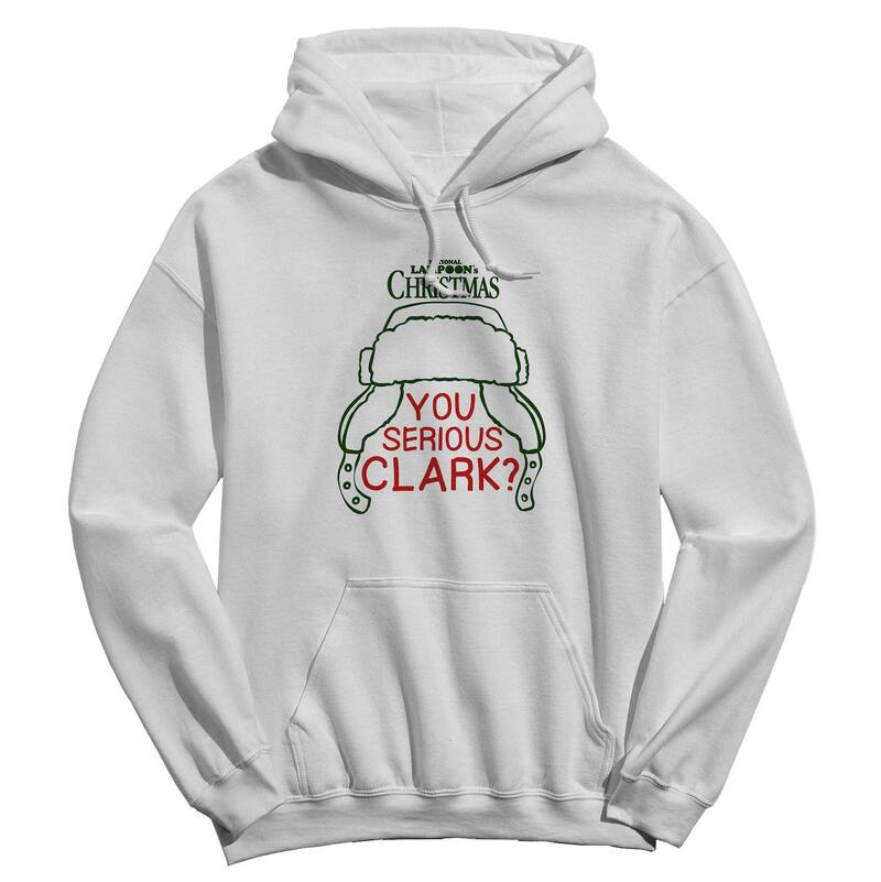 アニメ文字記号 メンズ トップス ティーシャツ パーカー グラフィック Licensed Character Men\u0027s You Serious Clark Nationalampoon\u0027s Christmas Vacation Graphic Hoodie White 白いこと メンズファッション-トップス