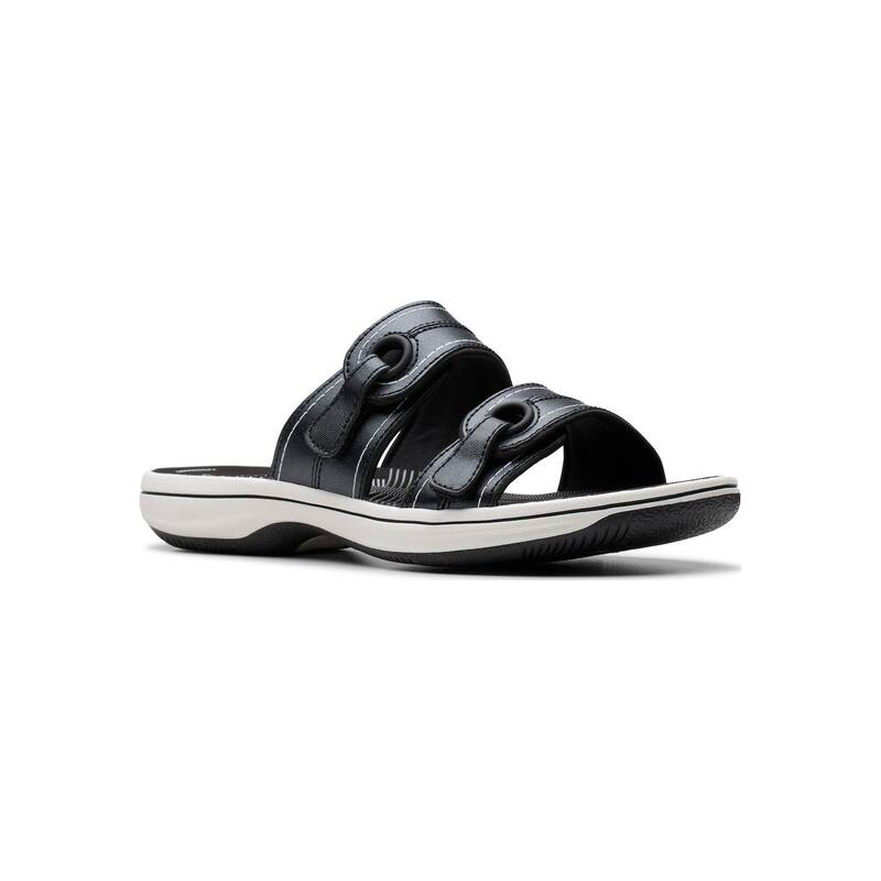 クラークス レディース シューズ サンダル Clarks Breeze Maye Cloudstepper Women's Flip Flop Sandals Black ブラック