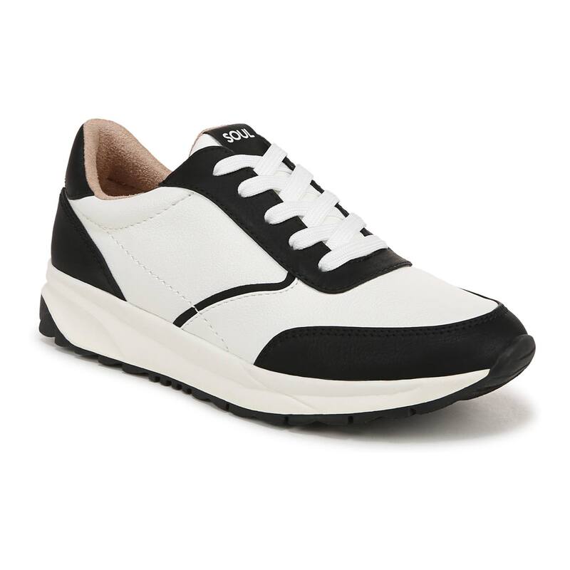 ソウルニュトライザー レディース シューズ スニーカー SOUL Naturalizer Jackson Women'sneakers Black White ホワイト