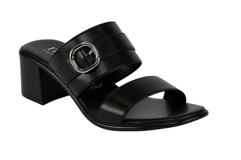 イタリアンシューメーカー レディース シューズ サンダル ヒール Italian Shoemakers Landyn Women's Block Heel Sandals Black ブラック