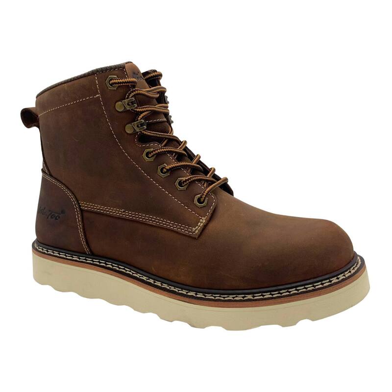 アドテック メンズ シューズ ブーツ・レインブーツ レザー AdTec Meadow Men's Leather Work Boots Brown ブラウン