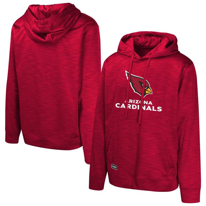 アウタースタッフ メンズ トップス Tシャツ フリース パーカー Outerstuff Men's Cardinal Arizona Cardinalstreak Fleece Pullover Hoodie Acred レッド