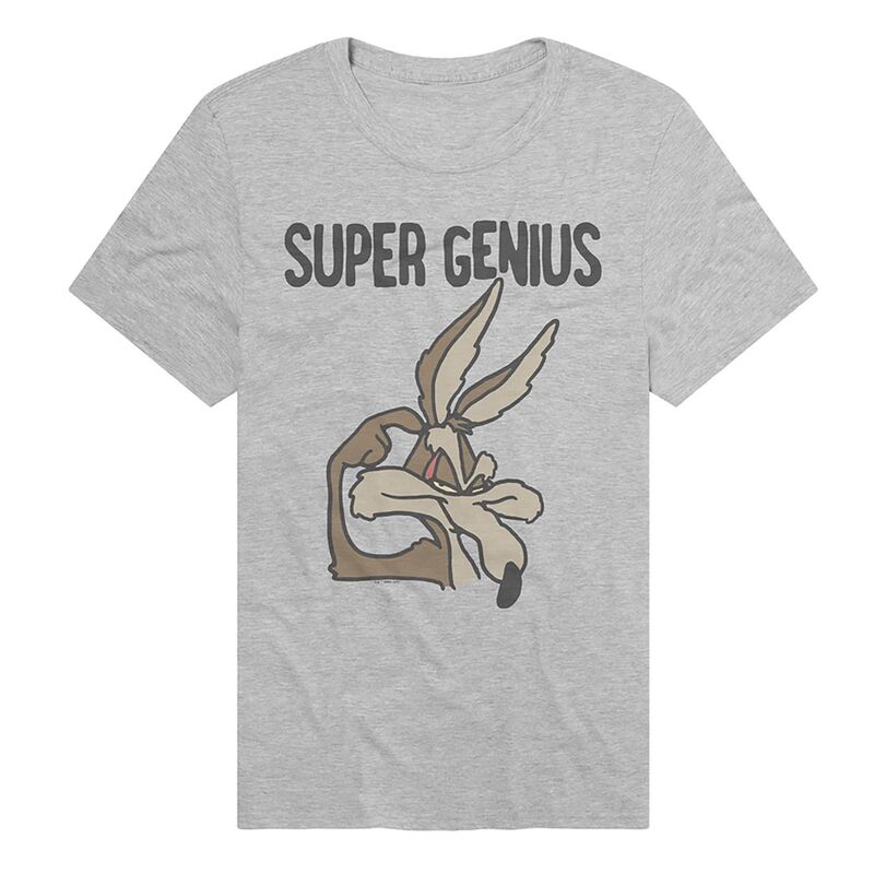 アニメキャラクター メンズ トップス Tシャツ グラフィック Licensed Character Men's Looney Tunes Wile. Coyote Super Genius Graphic Tee Athletic Heather ヘザー