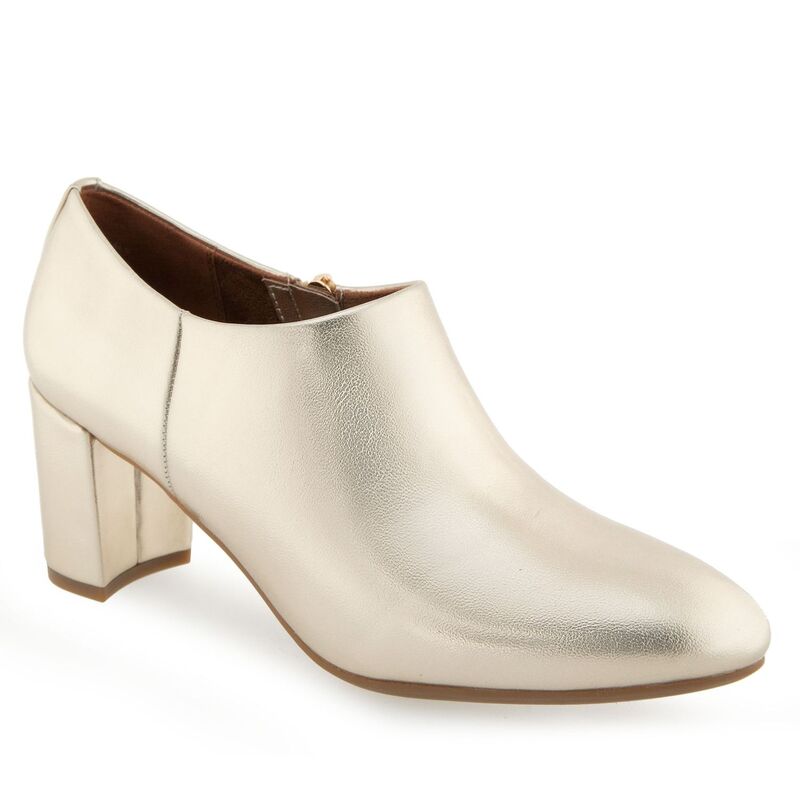 エアロソールズ レディース シューズ ブーツ・レインブーツ アンクル Aerosoles Bree Women's Ankle Boots Gold Metallic ゴールド