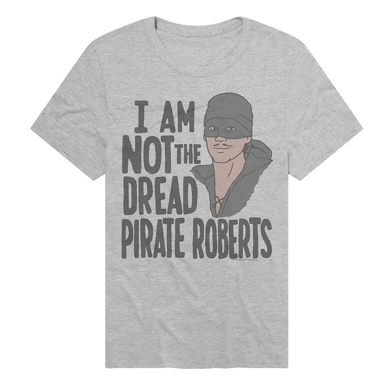 アニメキャラクター メンズ トップス Tシャツ グラフィック Licensed Character Men's Princess Bride Dread Pirate Roberts Graphic Tee Athletic Heather ヘザー