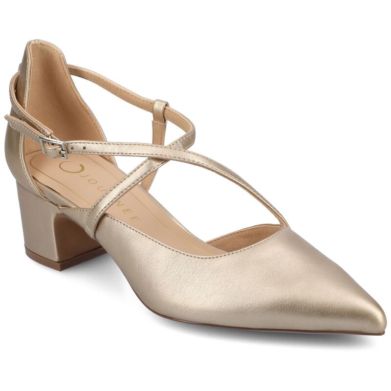ジュルネ コレクション レディース シューズ パンプス ヒール Journee Collection Galvinn Women's Heels Champagne シャンパン
