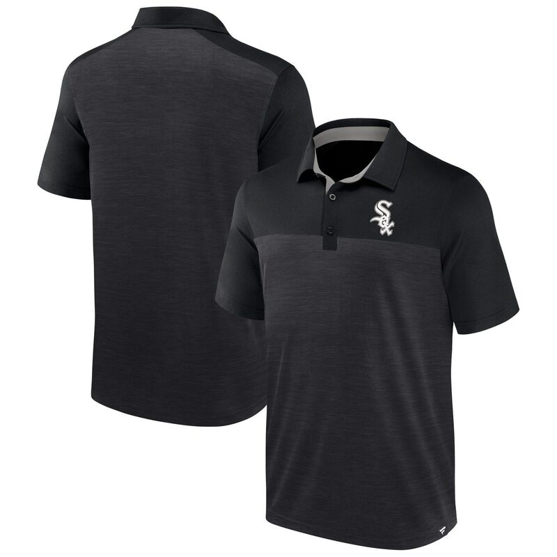 ファナティクス メンズ トップス ティーシャツ スポーツシャツ Men\u0027s Fanatics Charcoal Chicago White Sox Base Thief Polo Sox Charco 白いこと Tシャツ・カットソー-トップス