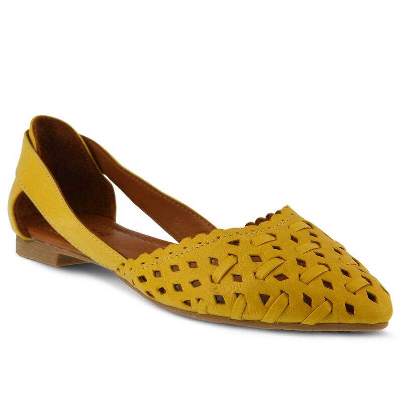 スプリングステップ レディース シューズ サンダル Spring Step Women's Delorse Ballet Flats Yellow イエロー