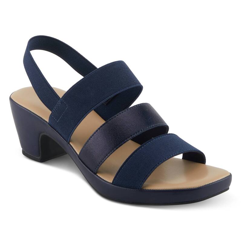 パトリシア レディース シューズ サンダル Patrizia Marzula Women'slingback Dressandals Navy ネイビー